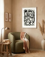 The Witch and Her Sons framed in a tender room thumbnail