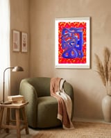 Graffiti Nuevo 2023 2 framed in a tender room thumbnail