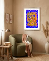 Graffiti Nuevo 2023 4 framed in a tender room thumbnail