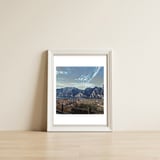Side way to Lake Garda, Italy. — framed, leaning against the wall thumbnail
