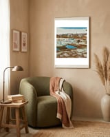 Alone on Gardasee, Italy. framed in a tender room thumbnail