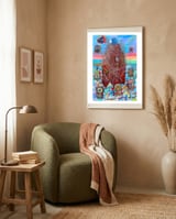 La Isla Digital 1 framed in a tender room thumbnail