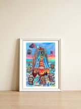 La Isla Digital 2 — framed, leaning against the wall thumbnail