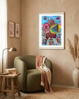 La Isla Digital 5 framed in a tender room thumbnail