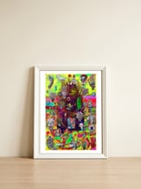 La Isla Digital 33 — framed, leaning against the wall thumbnail
