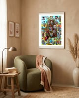 La Isla Digital 42 framed in a tender room thumbnail