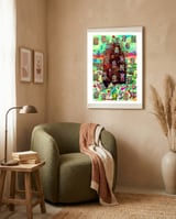 La Isla Digital 45 framed in a tender room thumbnail