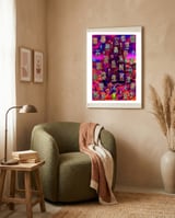 La Isla Digital 47 framed in a tender room thumbnail