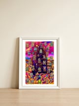 La Isla Digital 48 — framed, leaning against the wall thumbnail