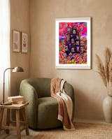 La Isla Digital 49 framed in a tender room thumbnail