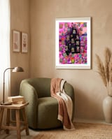 La Isla Digital 54 framed in a tender room thumbnail