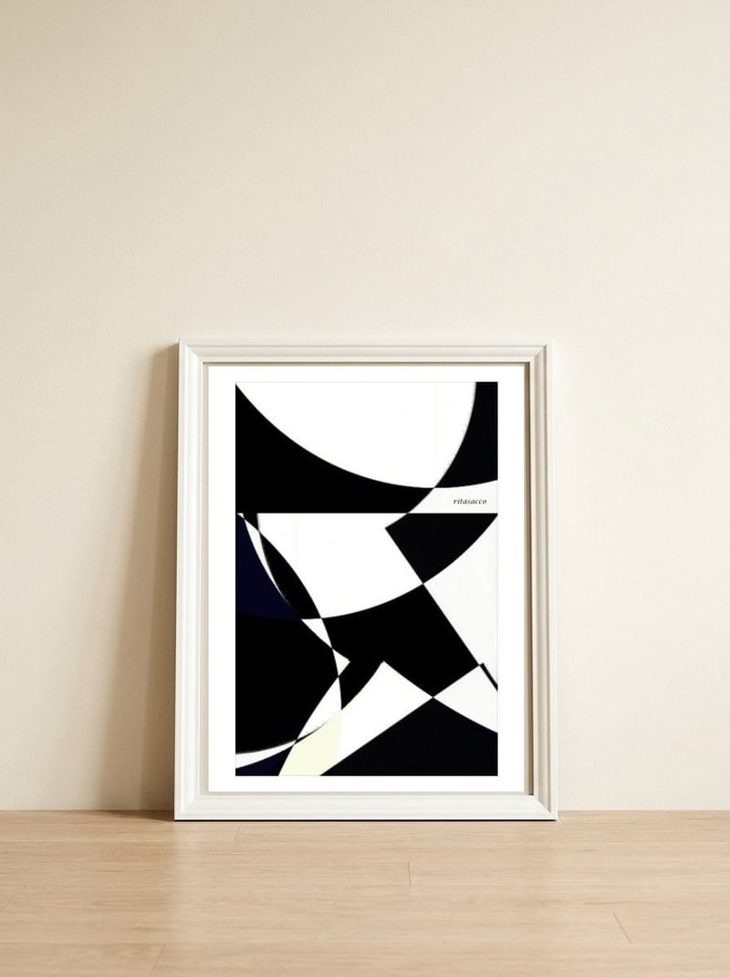 F.forma.2023.6.1 — framed, leaning against the wall