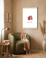 Black Thumb framed in a tender room thumbnail