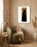 Feminitude II framed in a tender room thumbnail