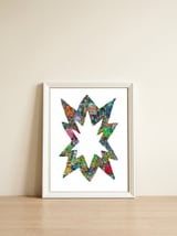Graffiti Digita 2023 16  — framed, leaning against the wall thumbnail