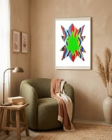 Graffiti Digita 2023 29 framed in a tender room thumbnail