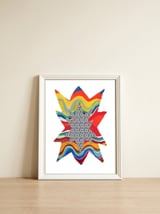 Graffiti Digita 2023 34  — framed, leaning against the wall thumbnail