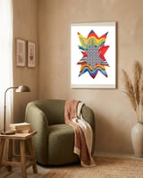 Graffiti Digita 2023 34  framed in a tender room thumbnail