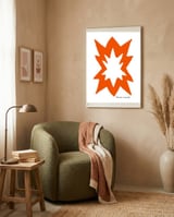 Graffiti Digita 2023 40  framed in a tender room thumbnail
