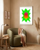 Graffiti Digita 2023 47  framed in a tender room thumbnail