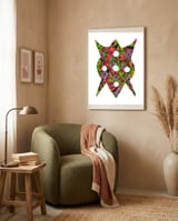 Graffiti Digita 2023 50  framed in a tender room thumbnail