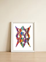 Graffiti Digita 2023 56 — framed, leaning against the wall thumbnail