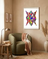 Graffiti Digita 2023 57 framed in a tender room thumbnail