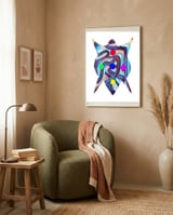 Graffiti Digita 2023 58  framed in a tender room thumbnail