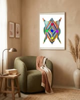 Graffiti Digita 2023 62 framed in a tender room thumbnail