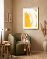 Pensando Amarelo2 framed in a tender room thumbnail