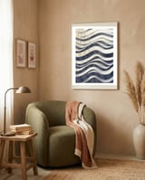 Areias Do Tempo 1 framed in a tender room thumbnail