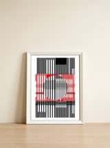 Glitch Global VIII Serie Urban Nature — framed, leaning against the wall thumbnail
