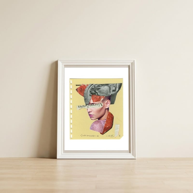 Die Kuchenfrau · hätt ich Kuchen da, — framed, leaning against the wall