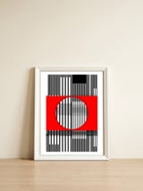 Glitch Global IX Serie Urban Nature — framed, leaning against the wall thumbnail
