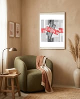 Glitch Global XI Part1 Serie Urban Nature framed in a tender room thumbnail