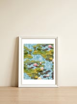 Lotus Formation — framed, leaning against the wall thumbnail