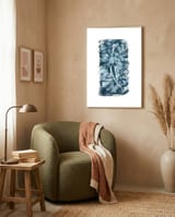 wild-flowers-on-blue-1 framed in a tender room thumbnail