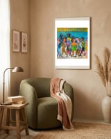 La Milonga 2b framed in a tender room thumbnail