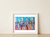 La Milonga 3 — framed, leaning against the wall thumbnail