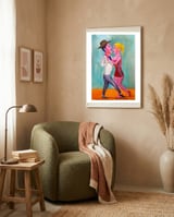 Milongueros 2 framed in a tender room thumbnail