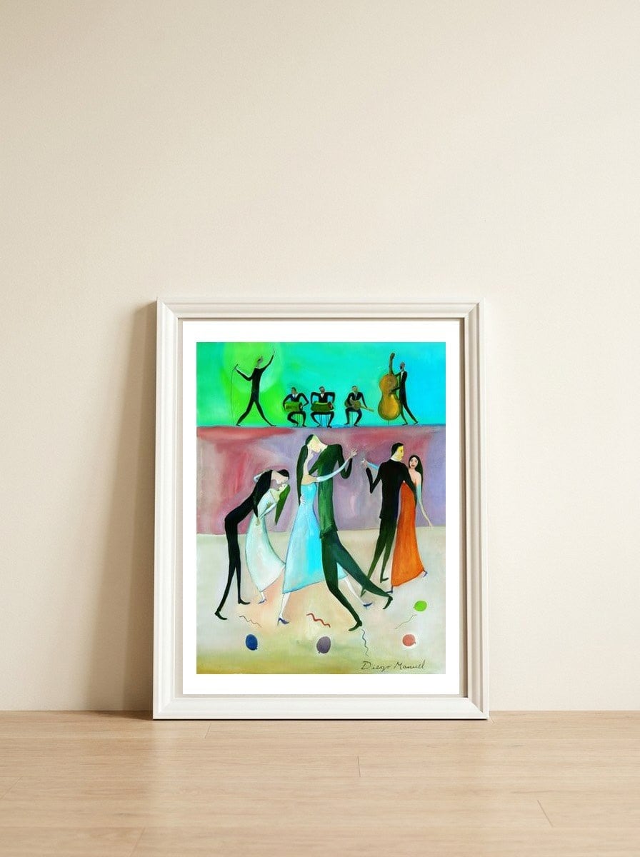 Tango Americano — framed, leaning against the wall