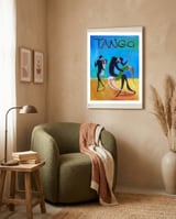 Tango De Gala 2 framed in a tender room thumbnail