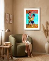 Tango Milonguero 3 framed in a tender room thumbnail