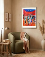 Tangueria 2 framed in a tender room thumbnail