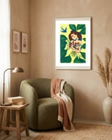 Rose Lady  framed in a tender room thumbnail