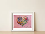 Corazon 2023 2 — framed, leaning against the wall thumbnail