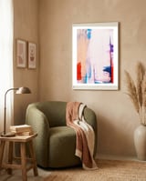 One World framed in a tender room thumbnail