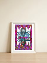 Graffiti Digital Nuevo 2023 12 — framed, leaning against the wall thumbnail