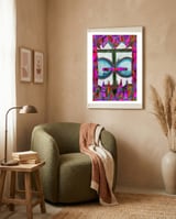 Graffiti Digital Nuevo 2023 13 framed in a tender room thumbnail