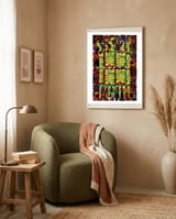 Graffiti Digital Nuevo 2023 32 framed in a tender room thumbnail